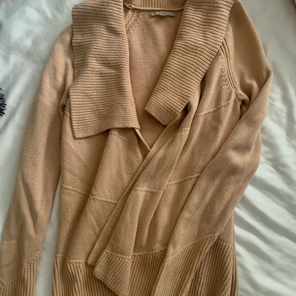 TAN CHUNKY SWEATER - Picture 1 of 4